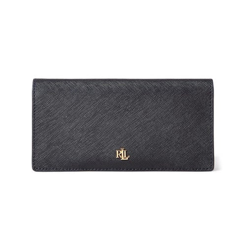 Crosshatch Slim Wallet Black