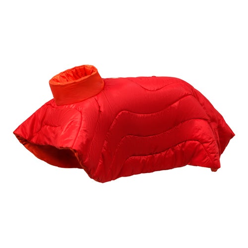 Palisades Dog Sleep Poncho, Red Currant - Medium