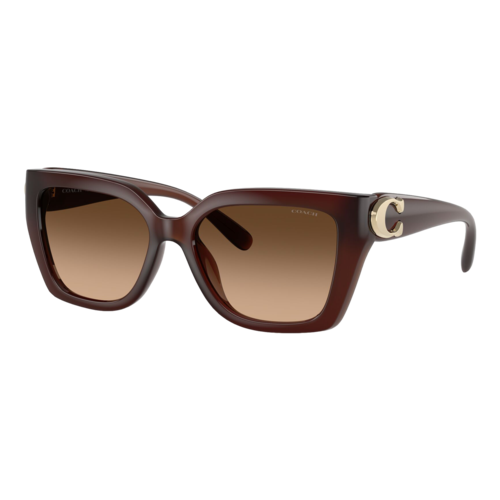 Coach Women's Full Fit Idol Square Cat Eye Sunglasses