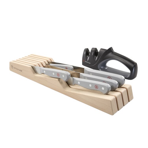 7pc Gourmet in-Drawer Knife Tray Set