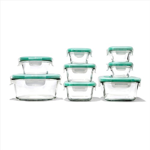 Good Grips 16pc Glass Smart Seal Everyday Container Set