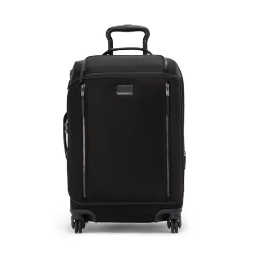 Voyageur Leger International Softside Expandable Carry-On Black/Gunmetal