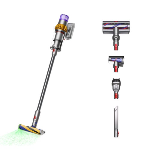 V15 Detect Cordless Vacuum Yellow/Nickel