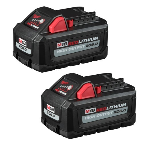M18 REDLITHIUM High Output XC6.0 Battery Pack 2-Pack