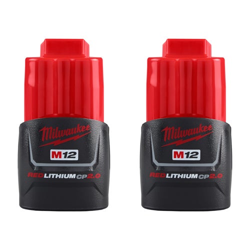 M12 REDLITHIUM CP2.0 Battery, 2-Pack