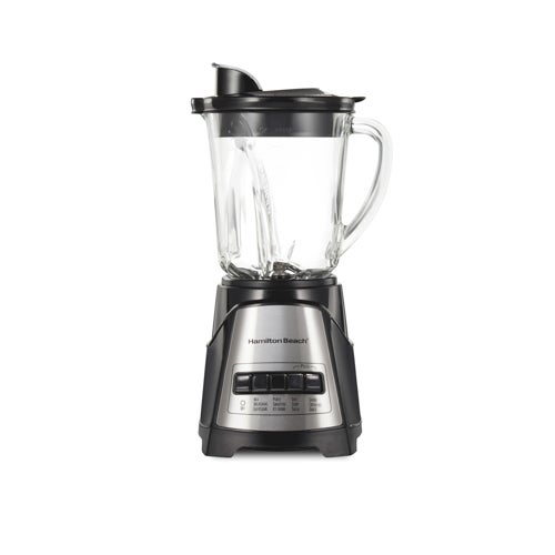 Power Elite Multi-Function Blender w/ Glass Jar Black & Stainless