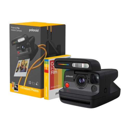 Polaroid Flip Instant Camera + Color Film Bundle