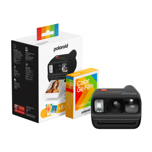 Polaroid Go Generation 3 Instant Camera + Color Film Bundle