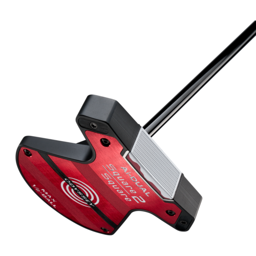 Odyssey Ai-DUAL Square 2 Square MAX 1/2 Ball Putter with Oversize Grip