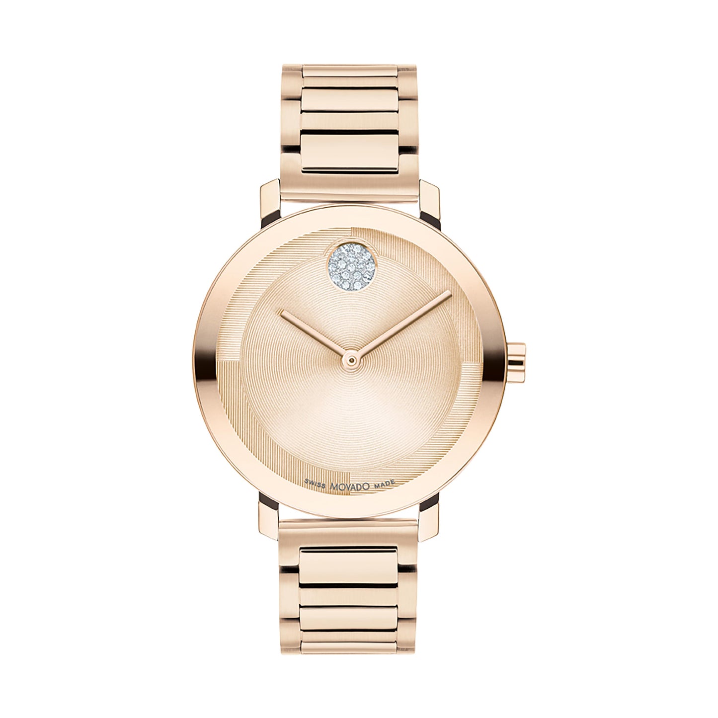 LADIES' BOLD EVOLUTION 2.0 SS WATCH W/ CRYSTAL DOT, DIAL