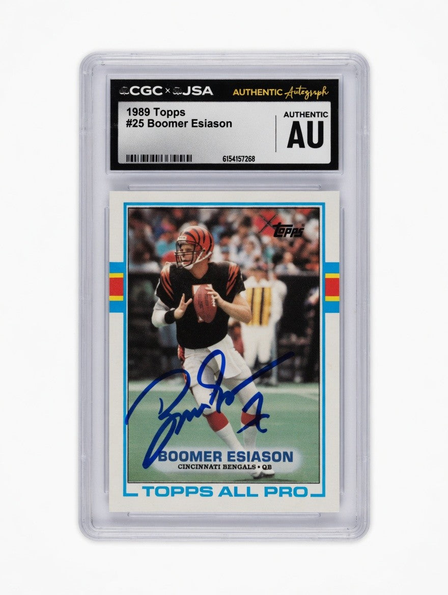 Boomer Esiason - 1989 Topps AU