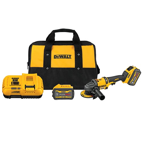 FLEXVOLT 60V MAX 4.5" Grinder Kit w/ 2 Battery