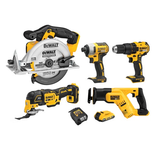 20V MAX Cordless Compact 5-Tool Combo Kit
