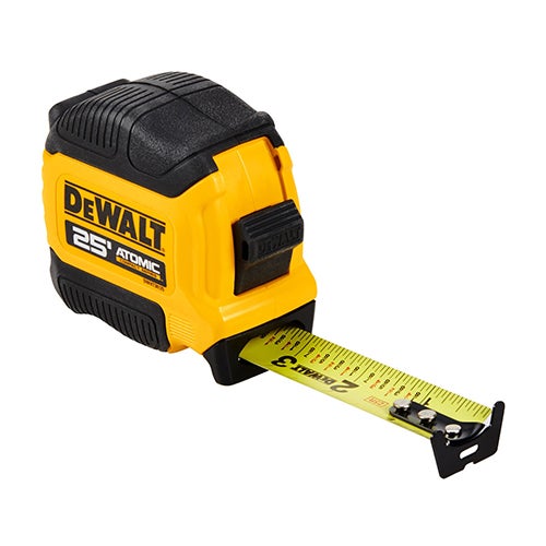 Atomic Compact Series 25ft Tape Measure