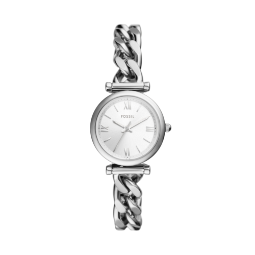 Fossil Women's Carlie Three-Hand Stainless Steel Watch