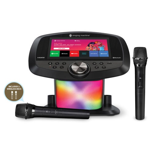 Karaoke Hub 2.0 WiFi Karaoke System w/ 2 Wireless Microphones