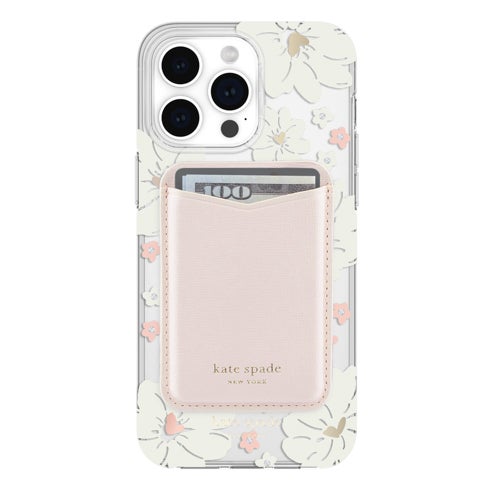 Kate Spade New York MagSafe Wallet Pale Dogwood