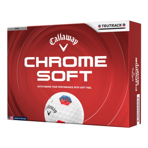 CALLAWAY CHROME SOFT TRUTRACK GOLF BALLS