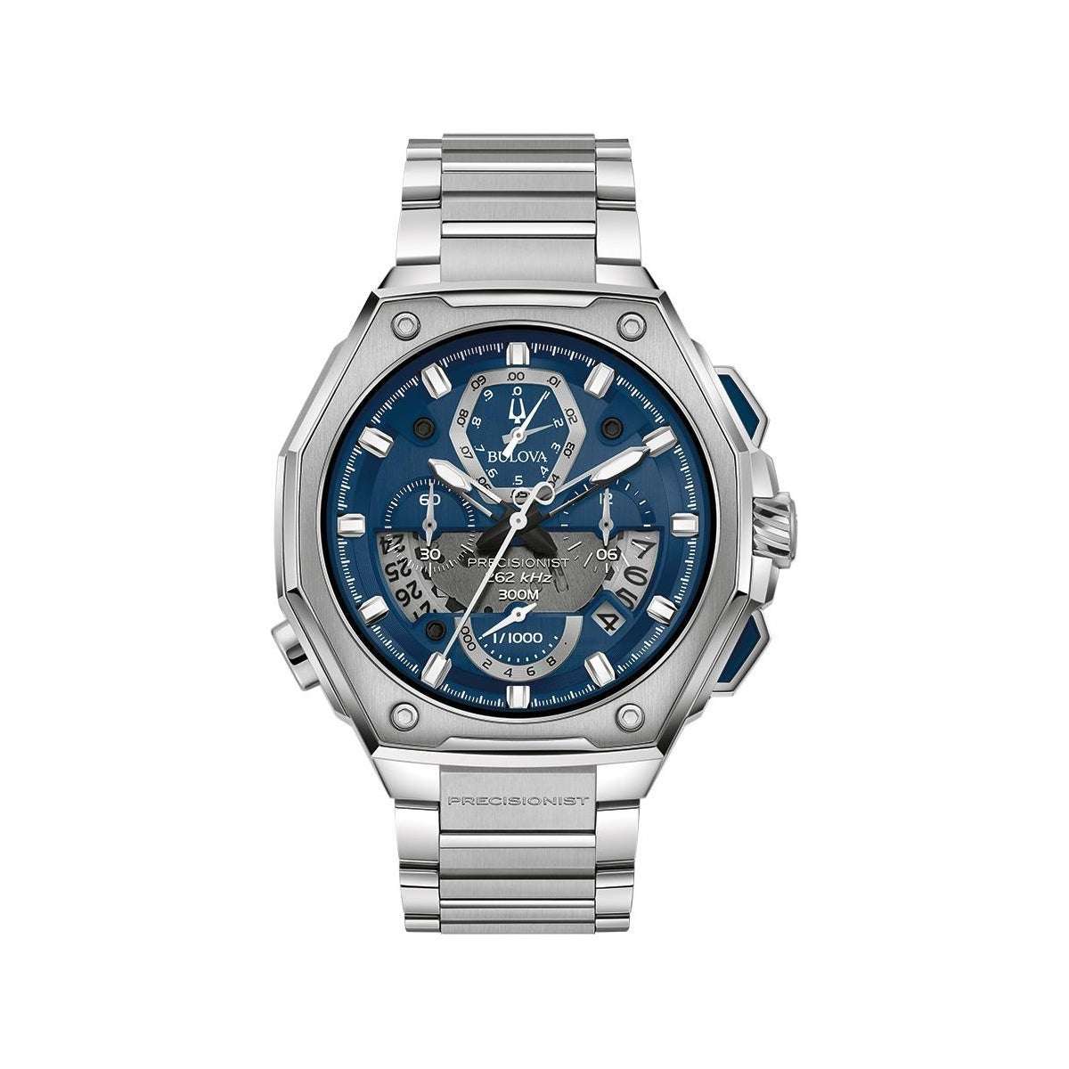MEN'S SERIES X PRECISIONIST CHRONOGRAPH SS WATCH, DIAL