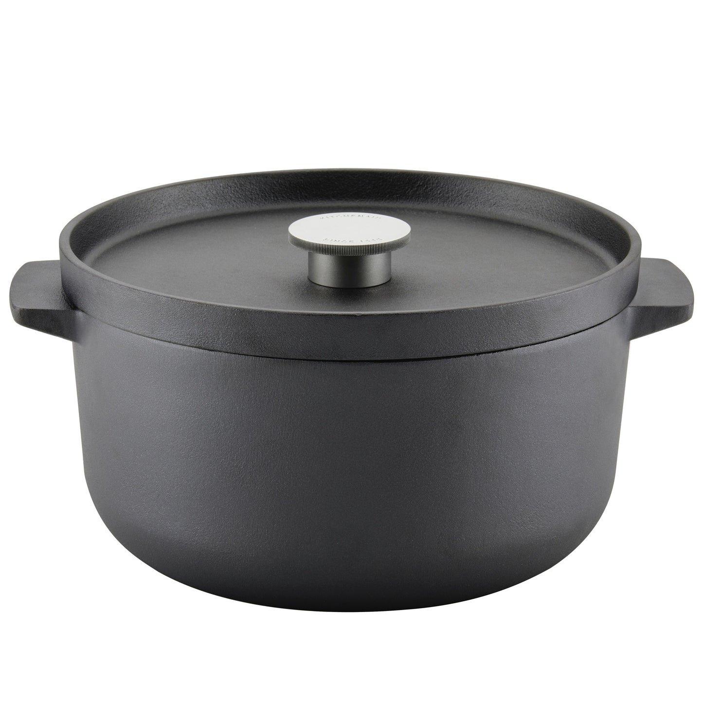6QT PRE-SEASONED CAST IRON ROUND DUTCH OVEN
