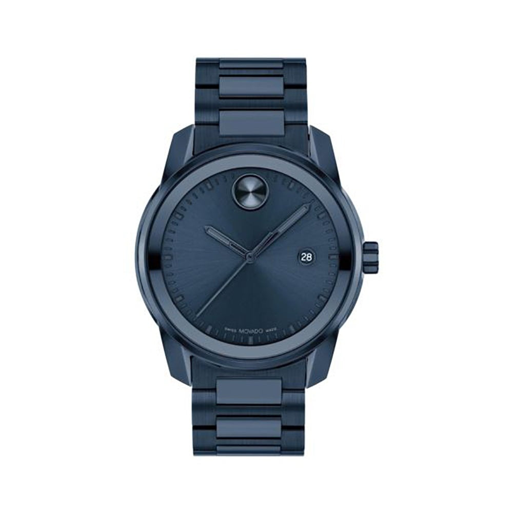 MENS BOLD VERSO ION-PLATED STAINLESS STEEL WATCH DIAL