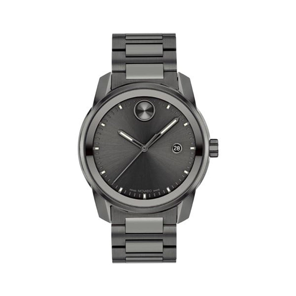 MENS BOLD VERSO ION-PLATED STAINLESS STEEL WATCH DIAL