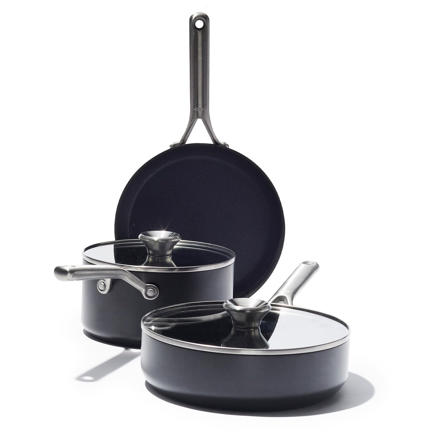 CERAMIC PROFESSIONAL NONSTICK 5PC COOKWARE SET