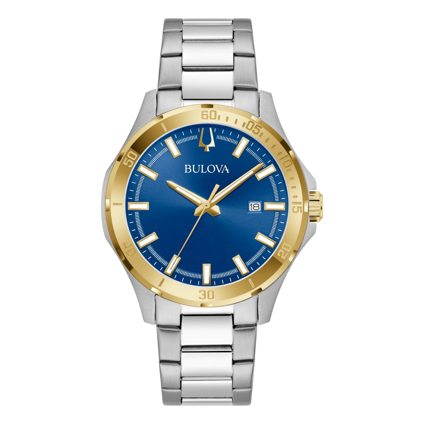 MENS CORPORATE COLLECTION STAINLESS STEEL WATCH DIAL
