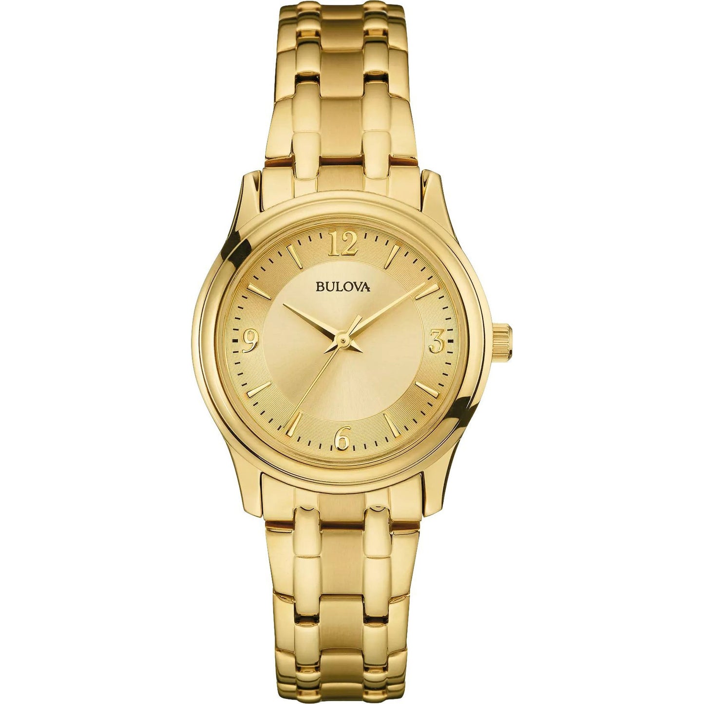 LADIES' CORPORATE COLLECTION STAINLESS STEEL WATCH, DIAL
