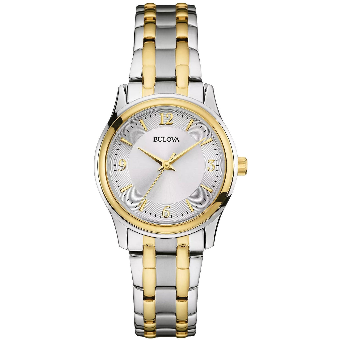 LADIES' CORPORATE COLLECTION STAINLESS STEEL WATCH, DIAL