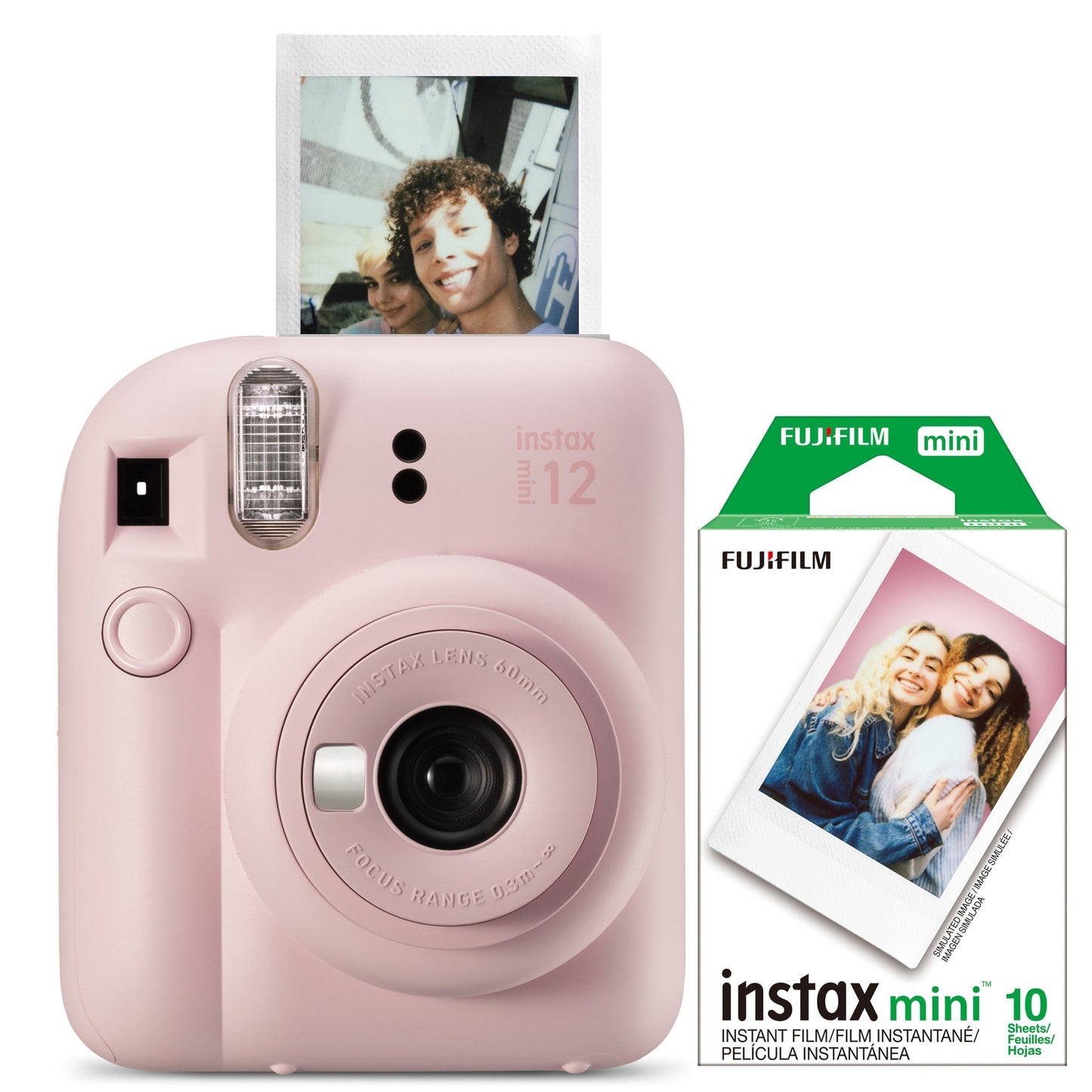 INSTAX MINI 12 INSTANT CAMERA W/10 COUNT FILM