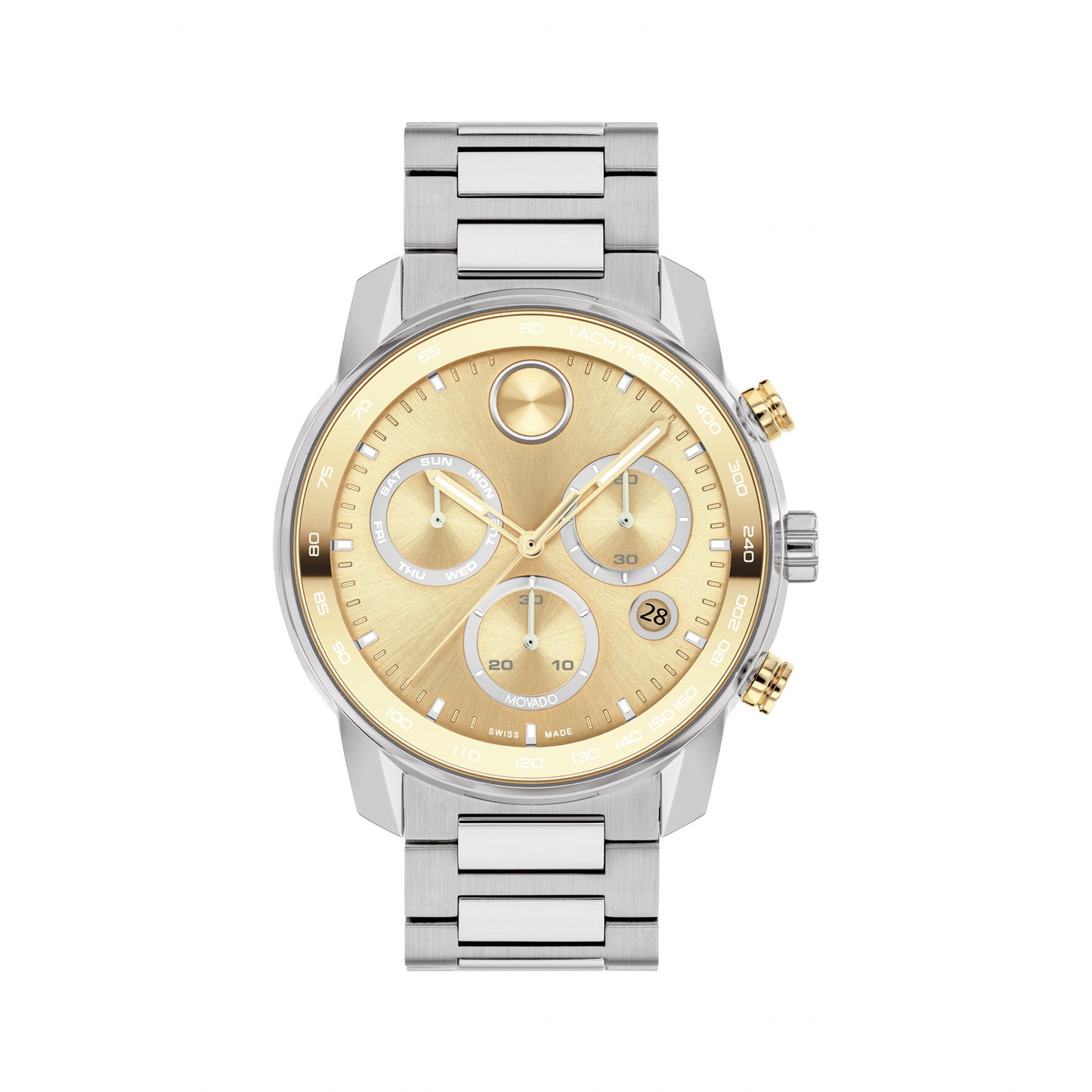 MENS BOLD VERSO CHRONOGRAPH STAINLESS STEEL WATCH DIAL