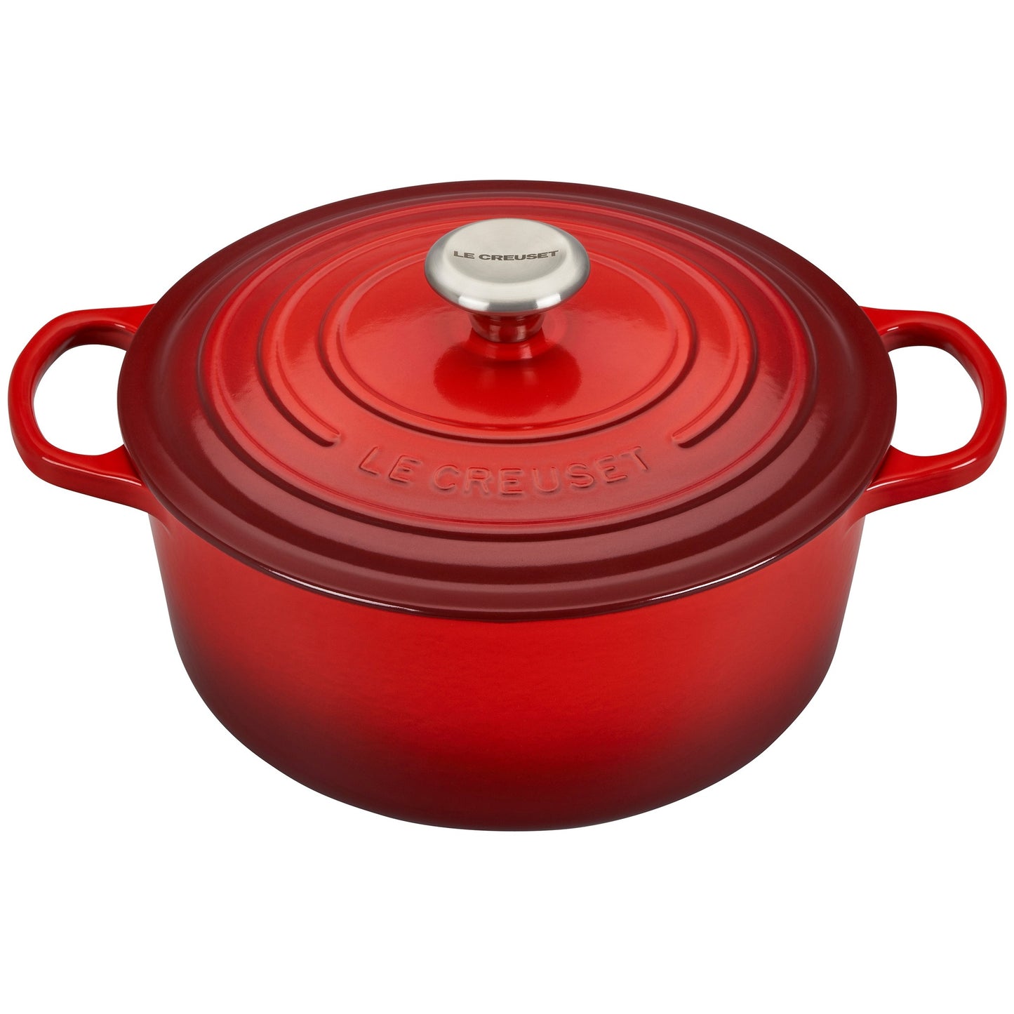 5.5QT SIGNATURE CAST IRON ROUND DUTCH OVEN