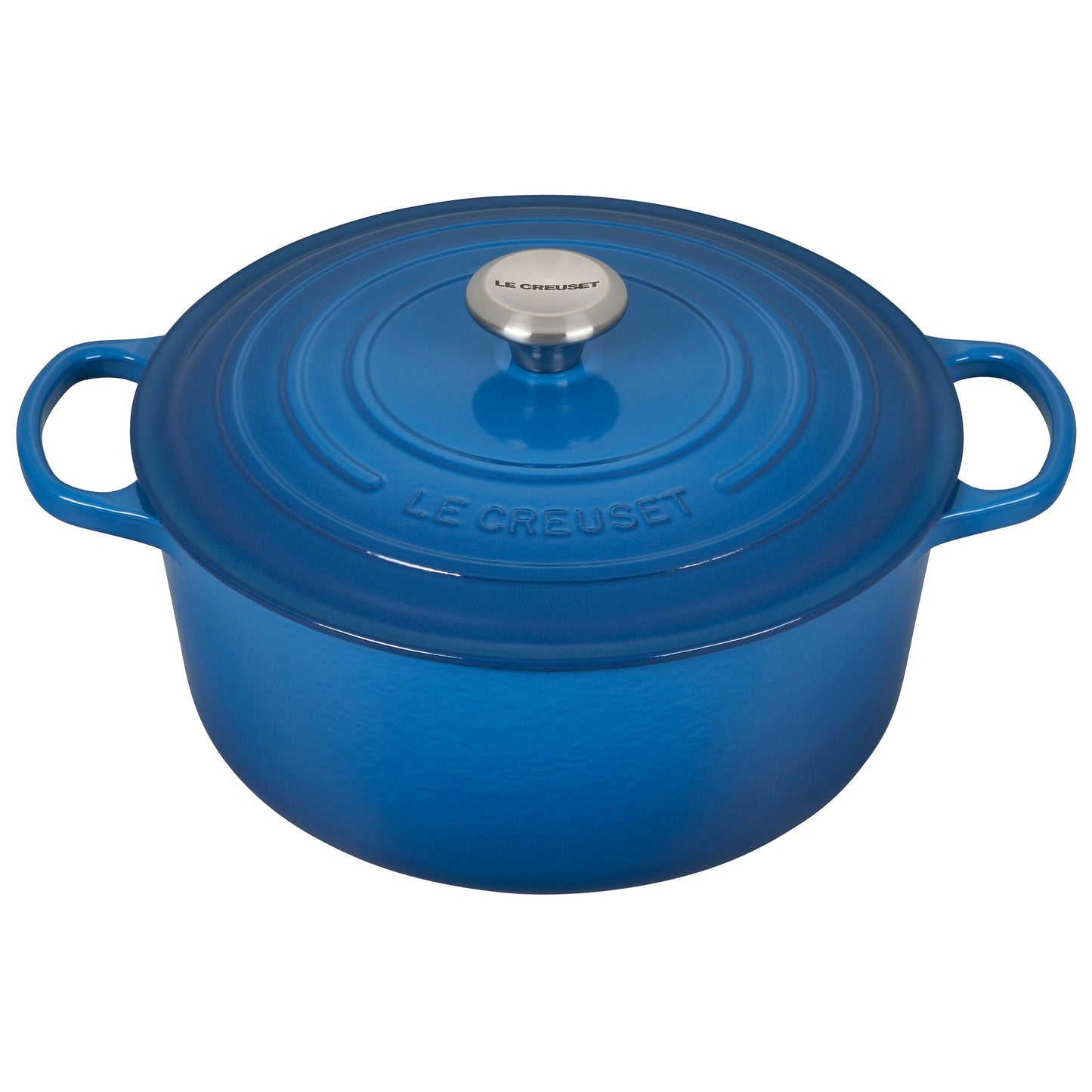 7.25QT SIGNATURE CAST IRON ROUND DUTCH OVEN