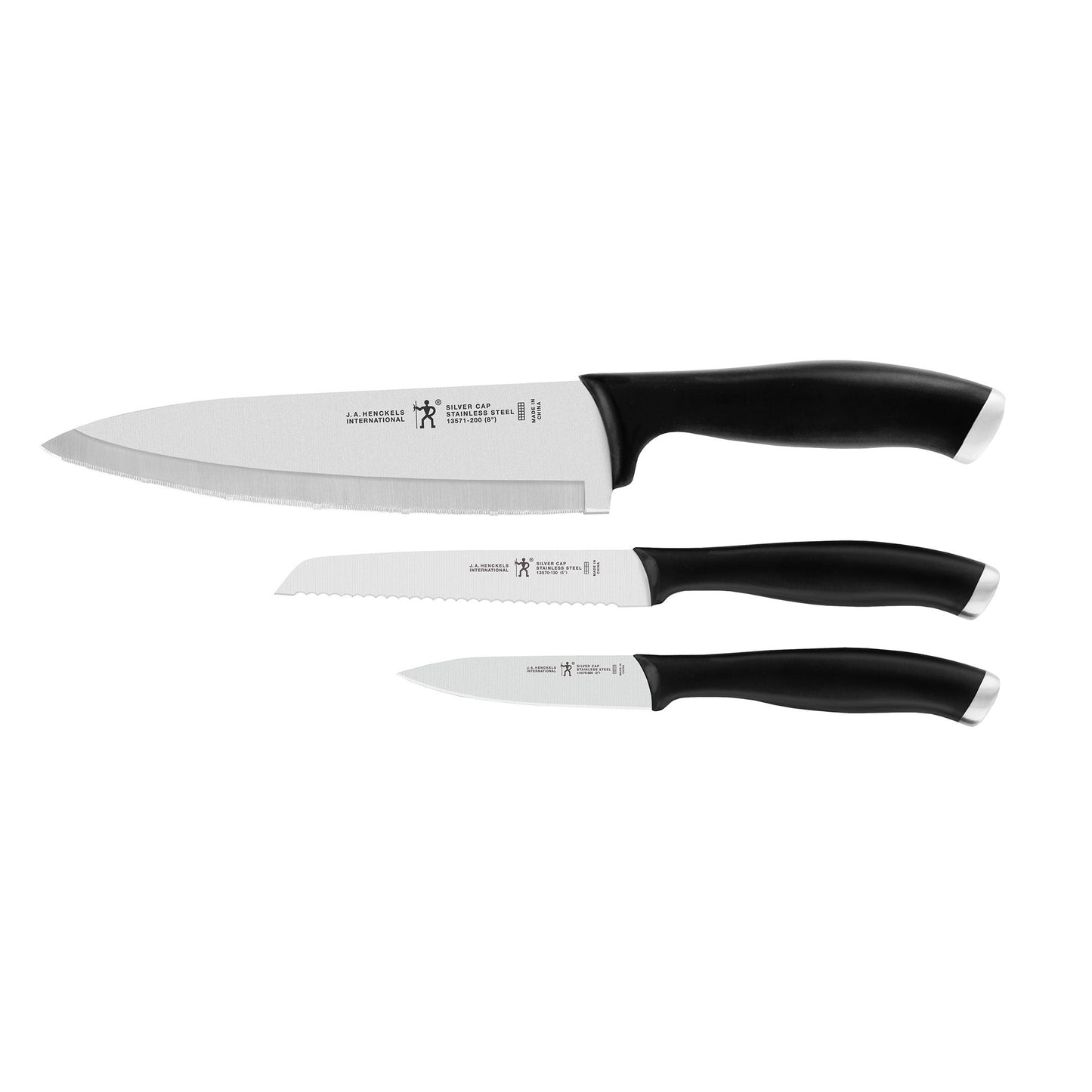 SILVERCAP 3PC KNIFE STARTER SET