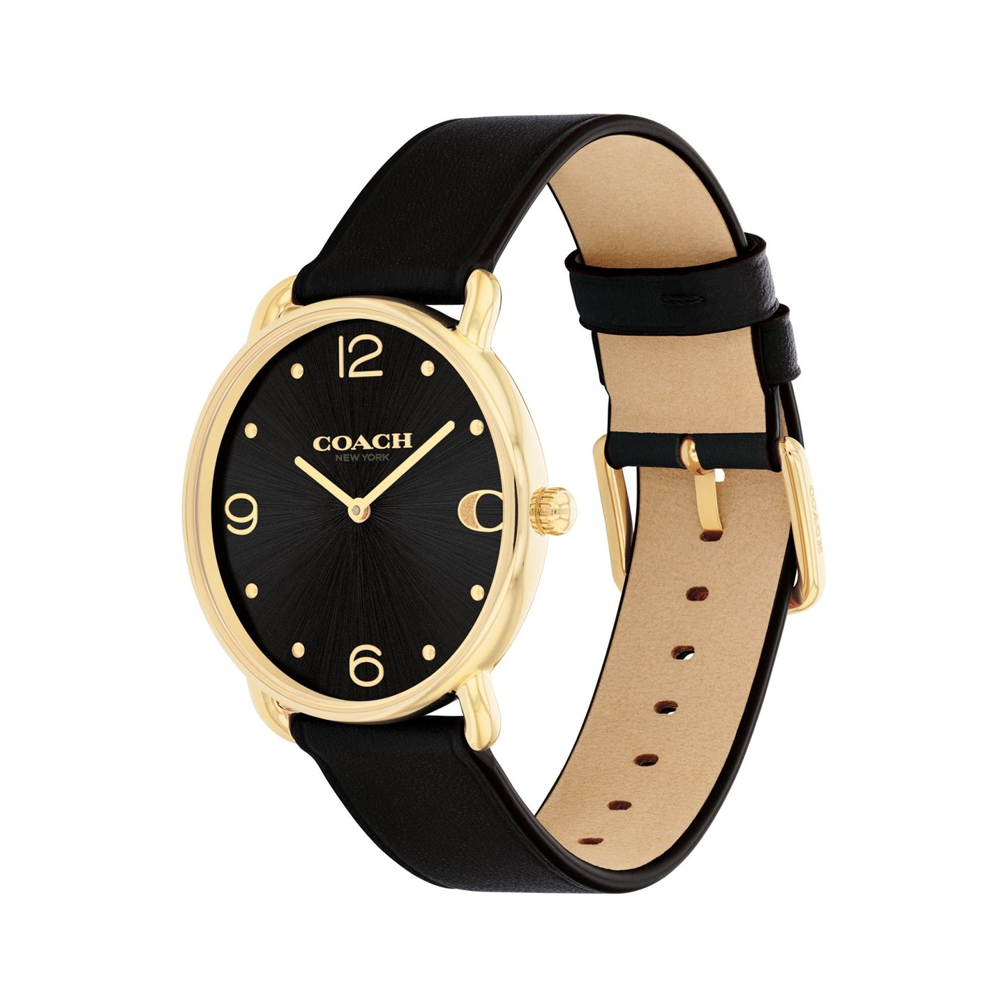 LADIES' ELLIOT LEATHER STRAP WATCH