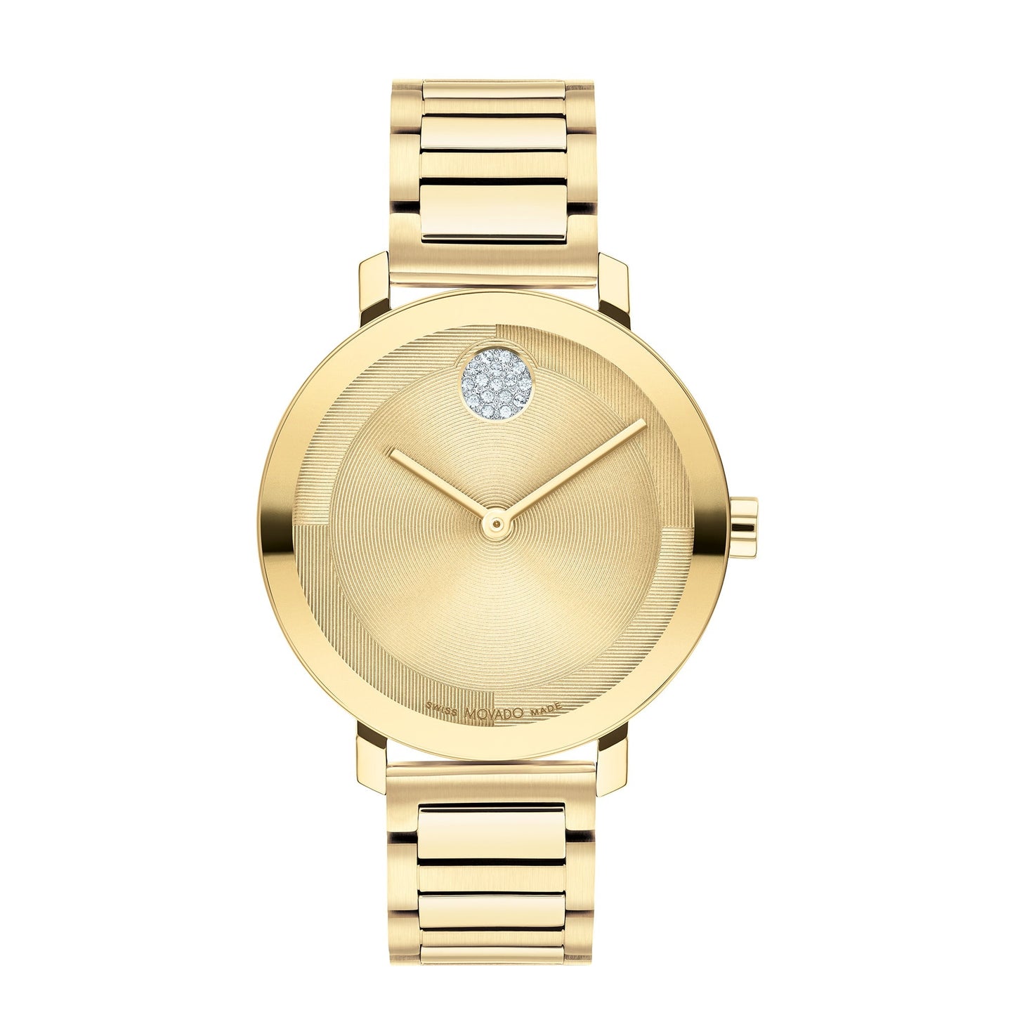 LADIES' BOLD EVOLUTION 2.0 SS WATCH W/ CRYSTAL DOT, DIAL