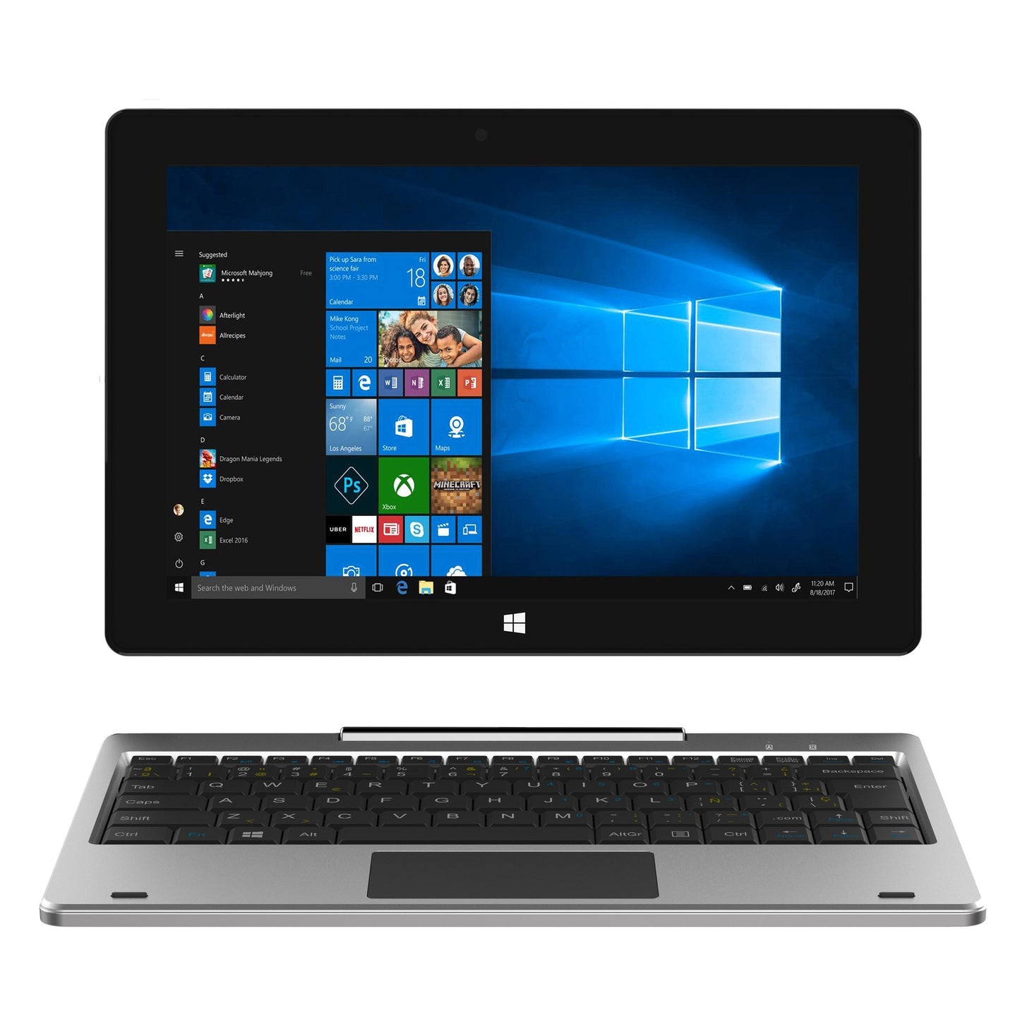 10.1" WINDOWS TABLET & DETACHABLE KEYBOARD