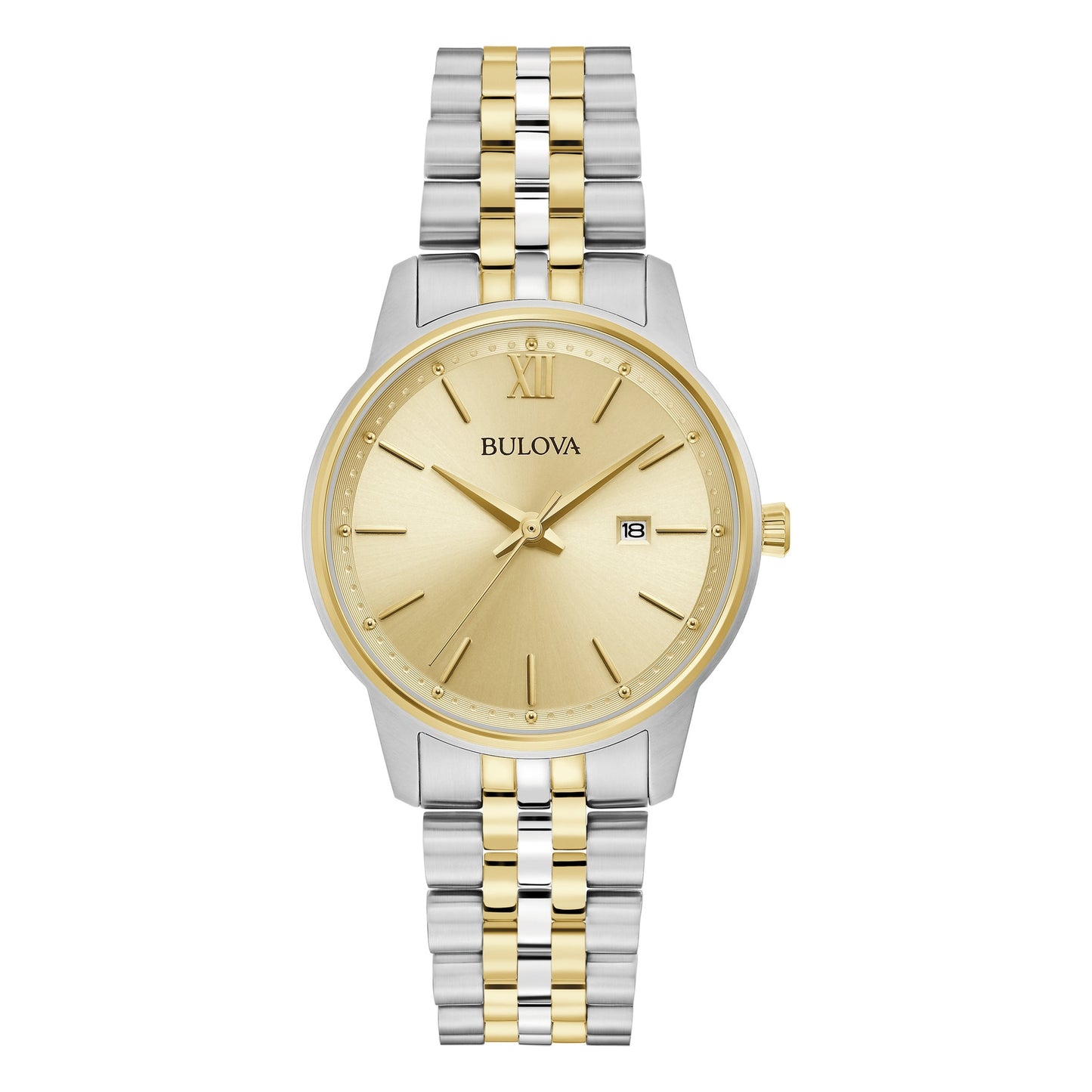 LADIES' CORPORATE COLLECTION STAINLESS STEEL WATCH, DIAL