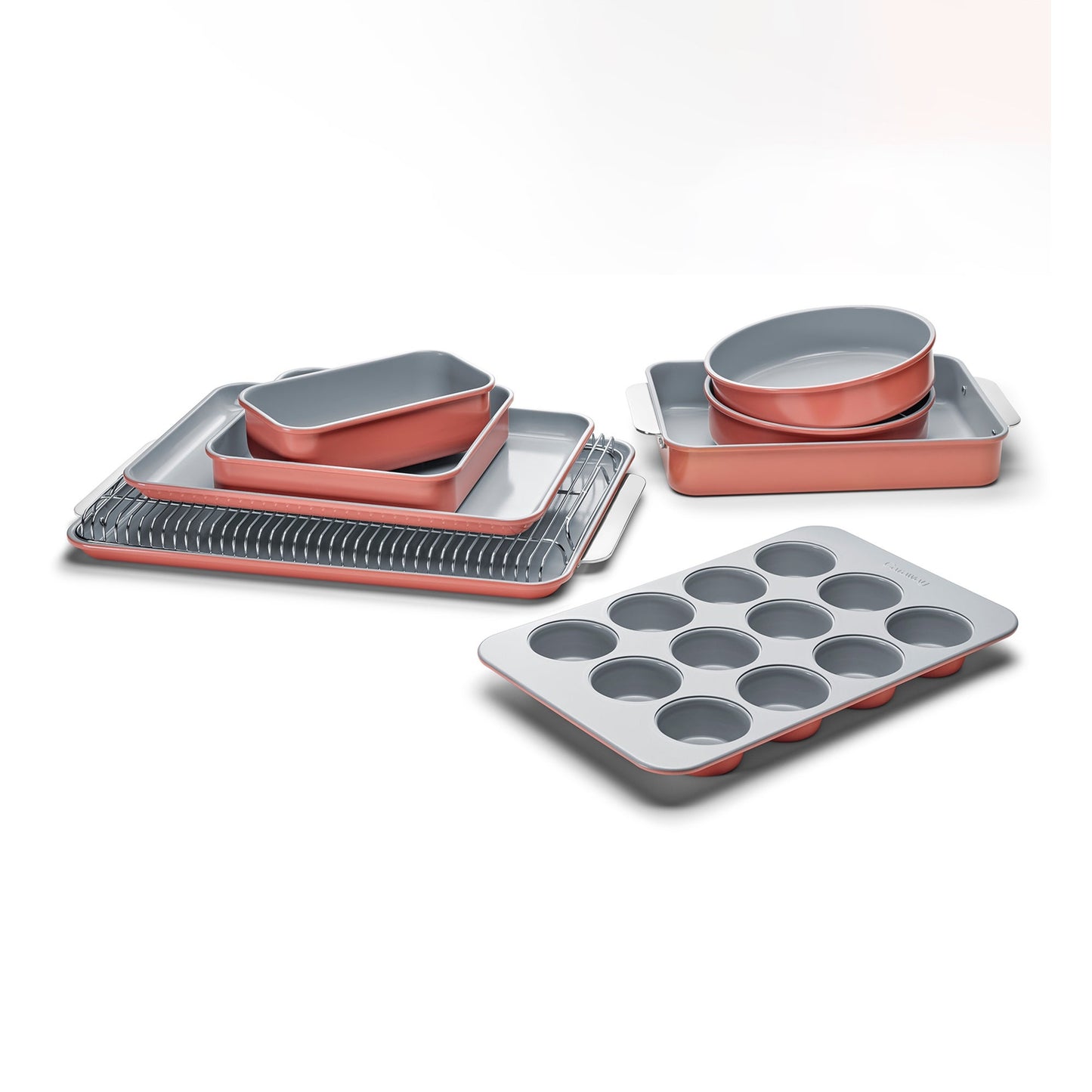 11PC NON-TOXIC NONSTICK CERAMIC MEGA BAKEWARE SET