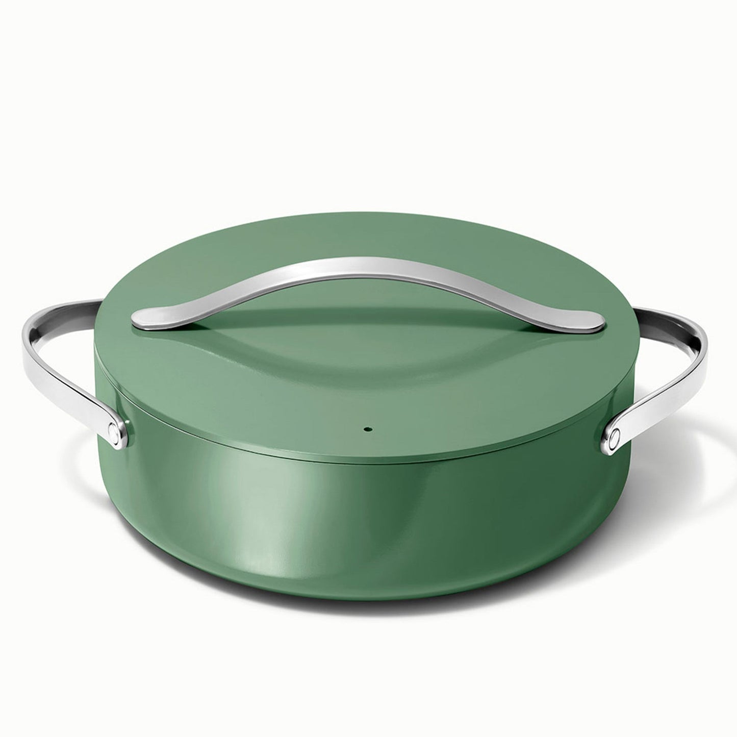6QT NONSTICK CERAMIC RONDEAU PAN W/ LID
