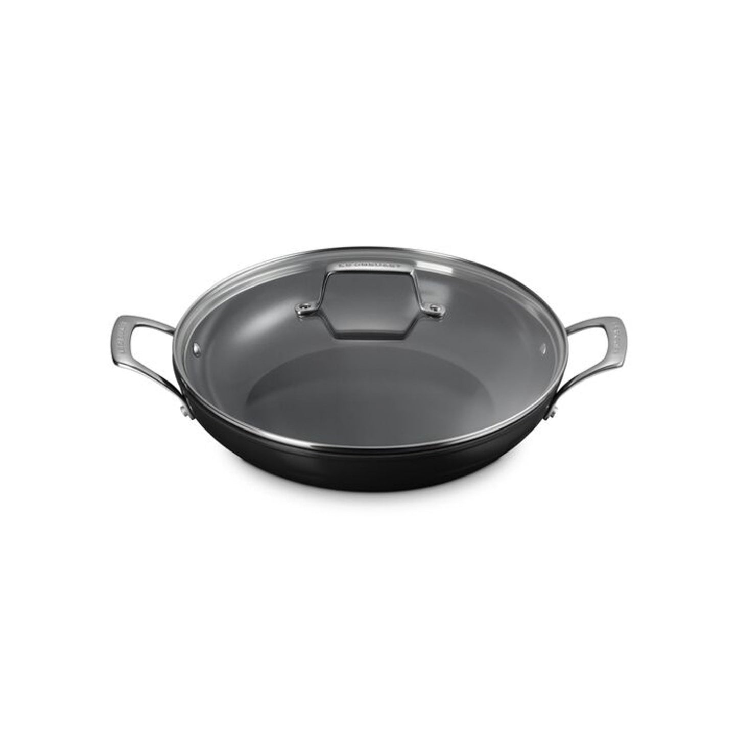 4QT ESSENTIAL NONSTICK CERAMIC SHALLOW BRAISER W/ LID