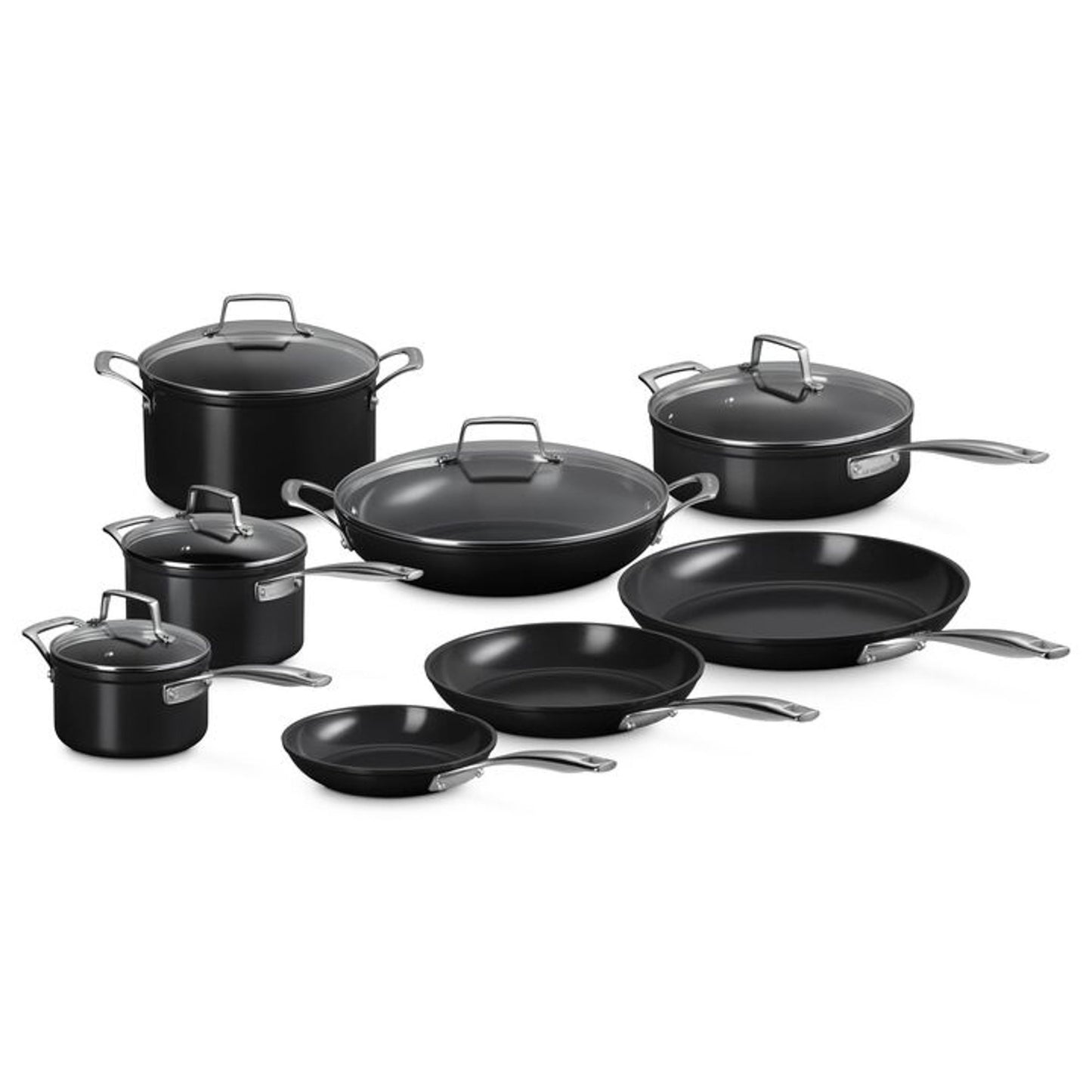 13PC ESSENTIAL NONSTICK CERAMIC COOKWARE SET