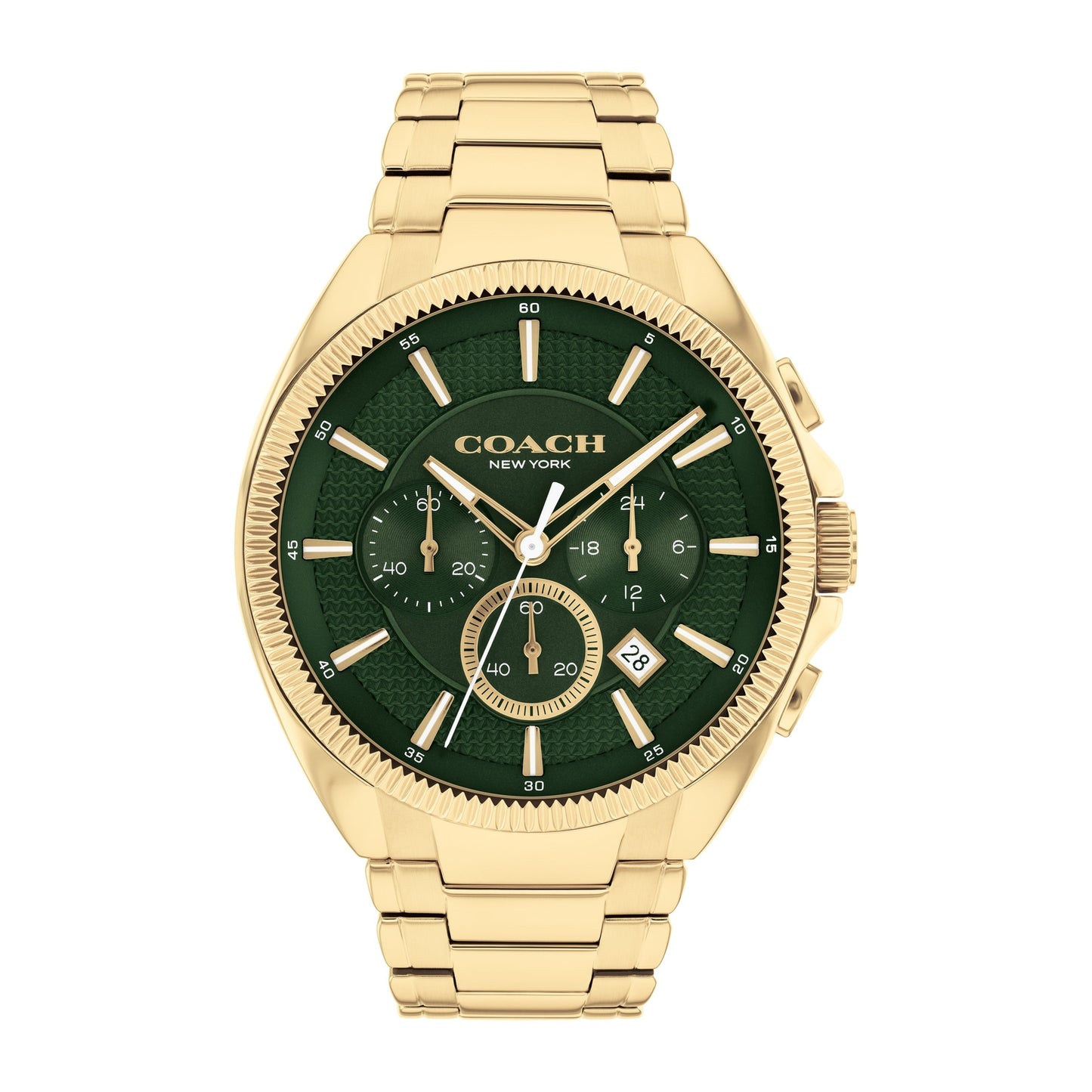 MEN'S JACKSON CHRONOGRAPH STAINLESS STEEL WATCH, DIAL
