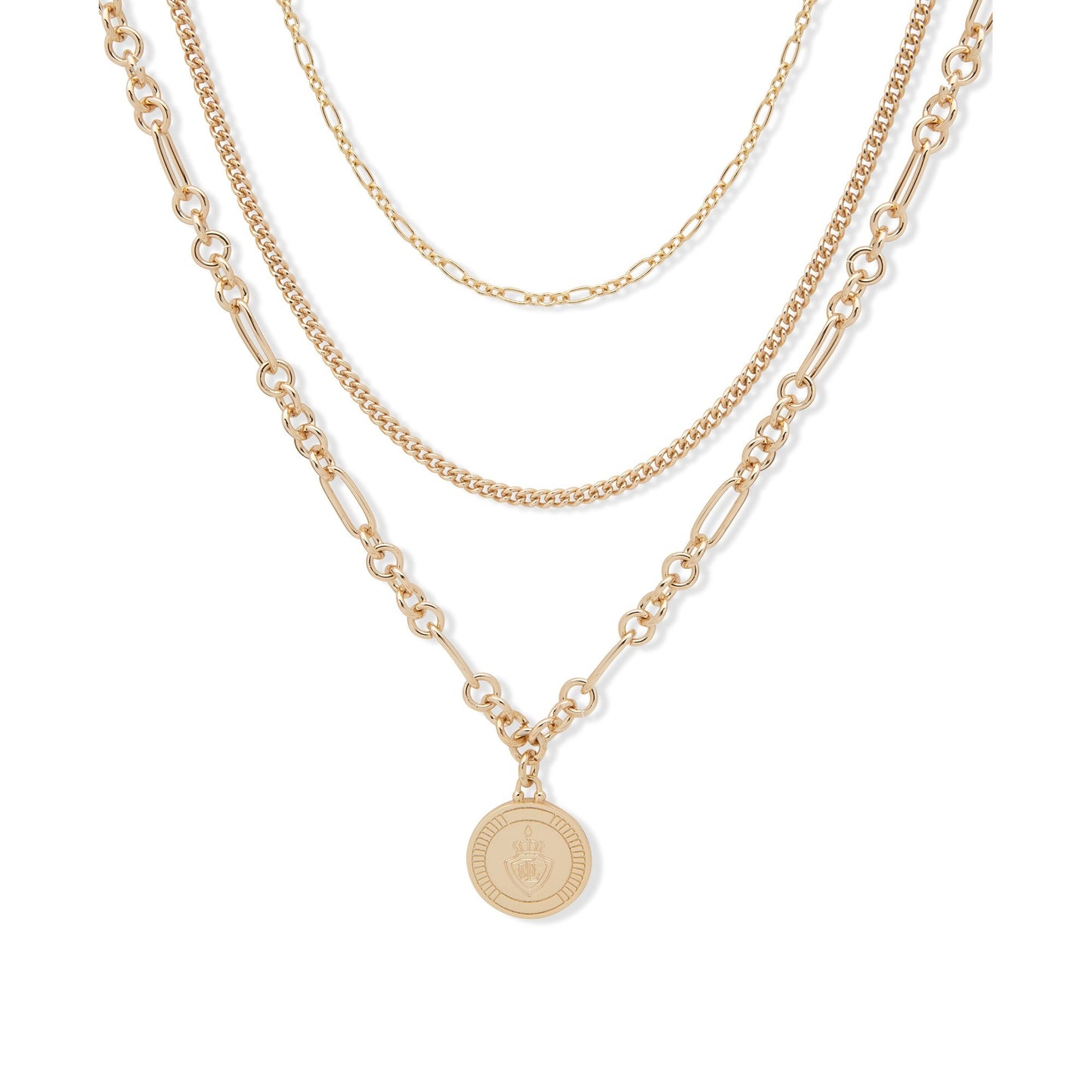 MULTI-ROW PENDANT NECKLACE