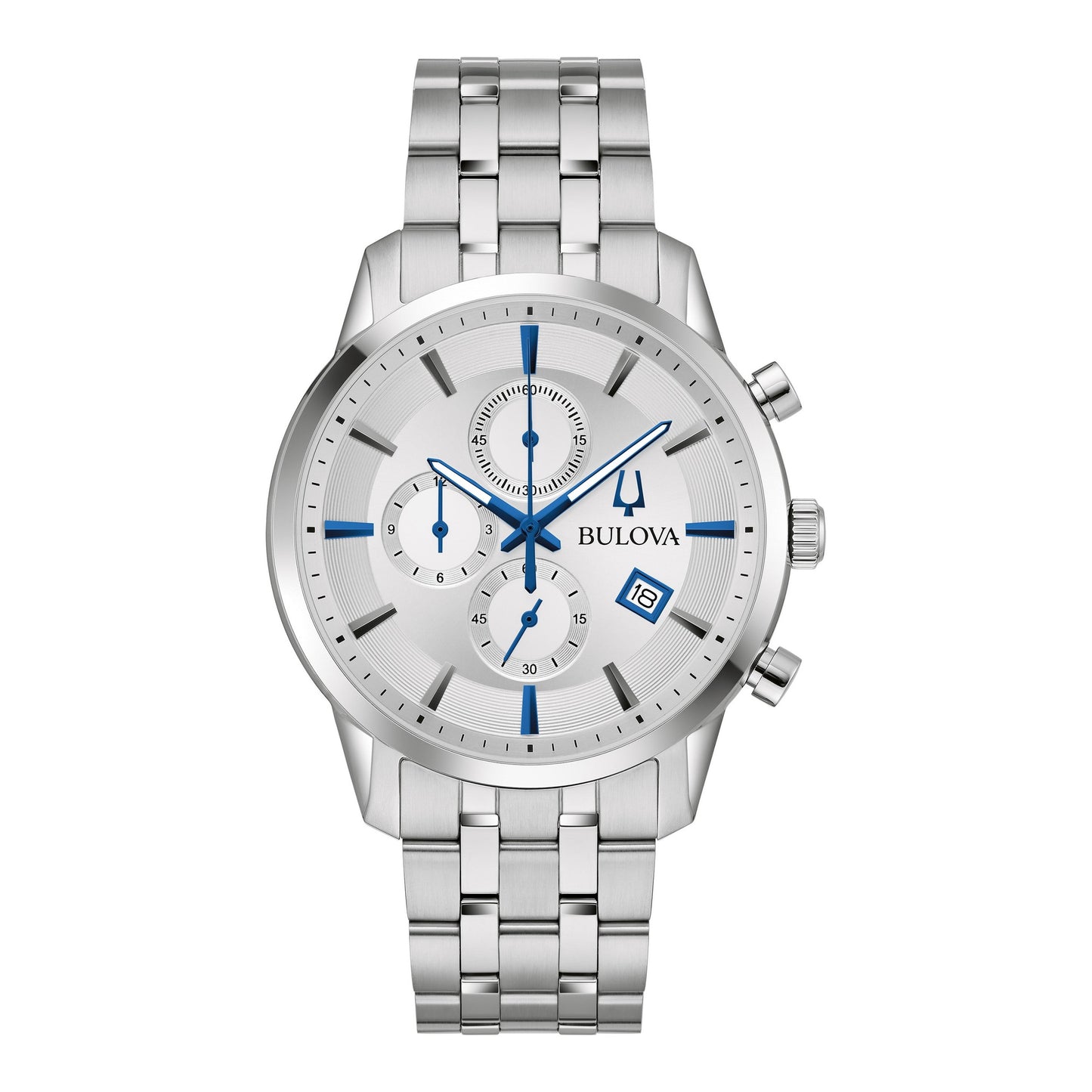 MEN'S SUTTON CHRONOGRAPH STAINLESS STEEL WATCH, DIAL