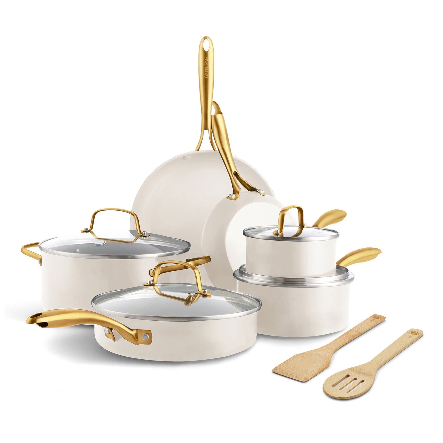 STUDIO CERAMIC NONSTICK 12PC COOKWARE SET