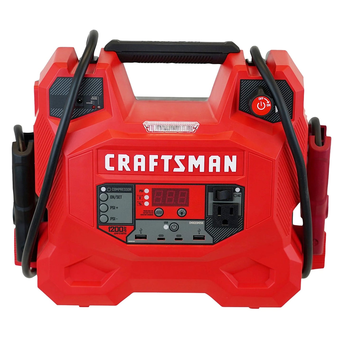 1200 PEAK AMP JUMP STARTER AND PORTABLE POWER STATION
