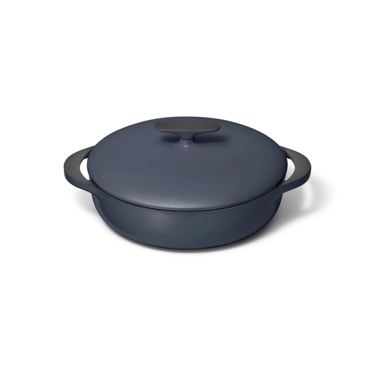 3.5QT ENAMELED CAST IRON BRAISER W/ DOMED LID
