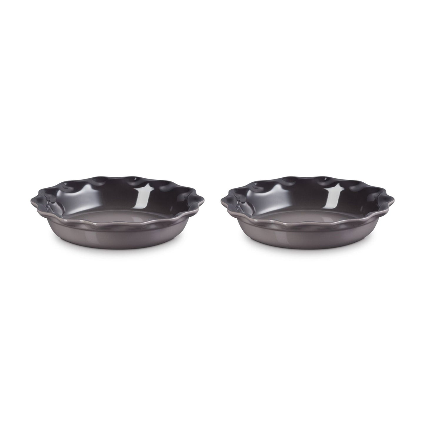 SET OF 2 HERITAGE PIE DISHES